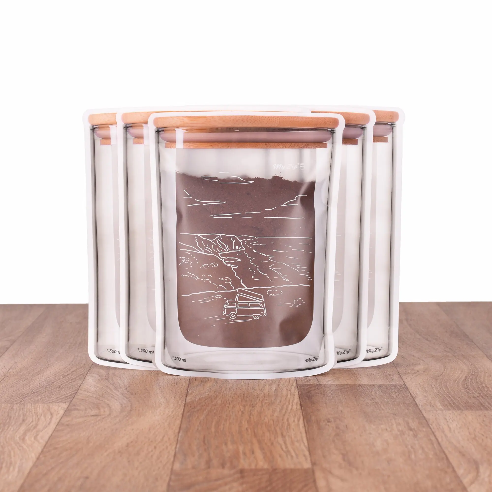 Storage Bag Camping 5-Piece Set, Size L – 1.5 l