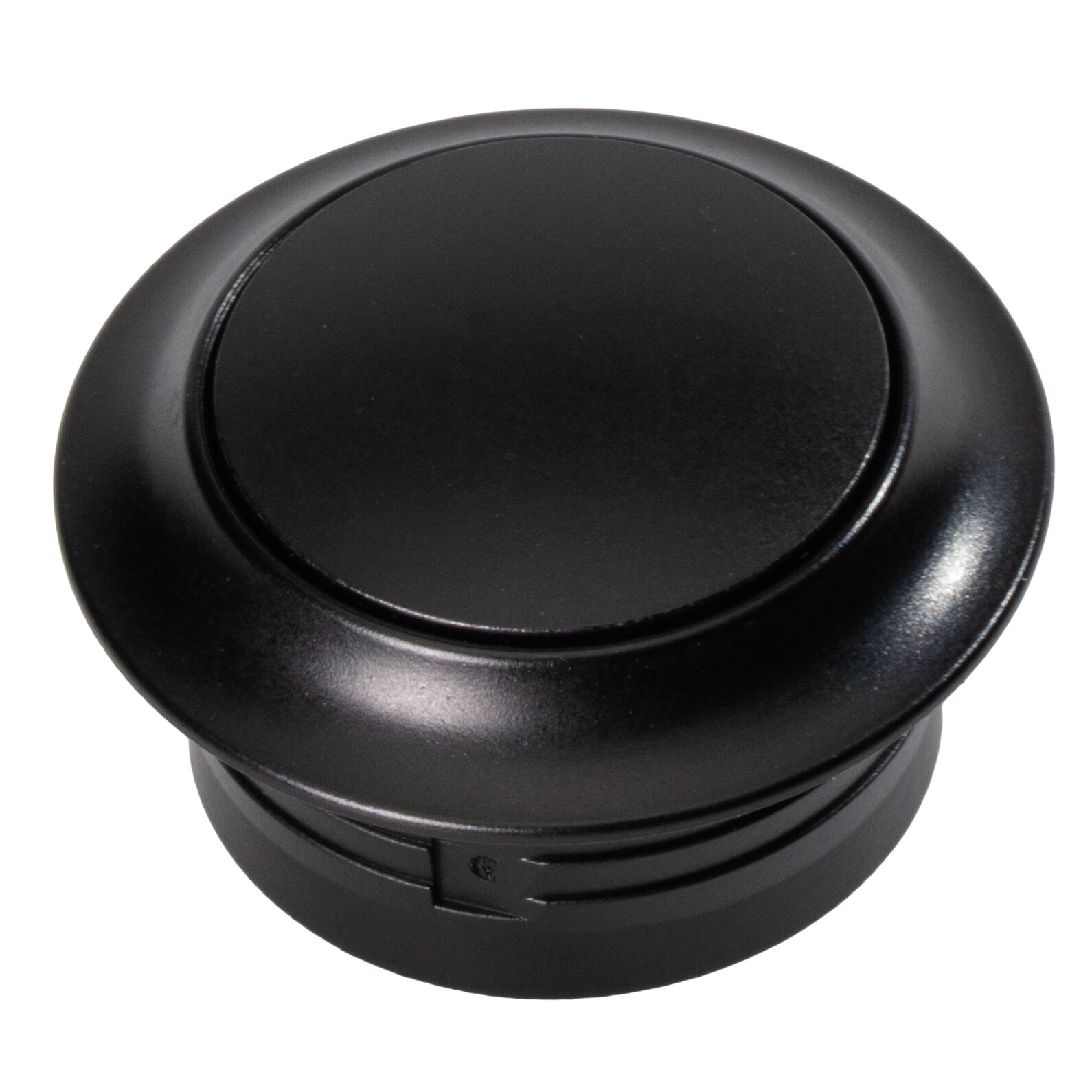Druckknopf, schwarz