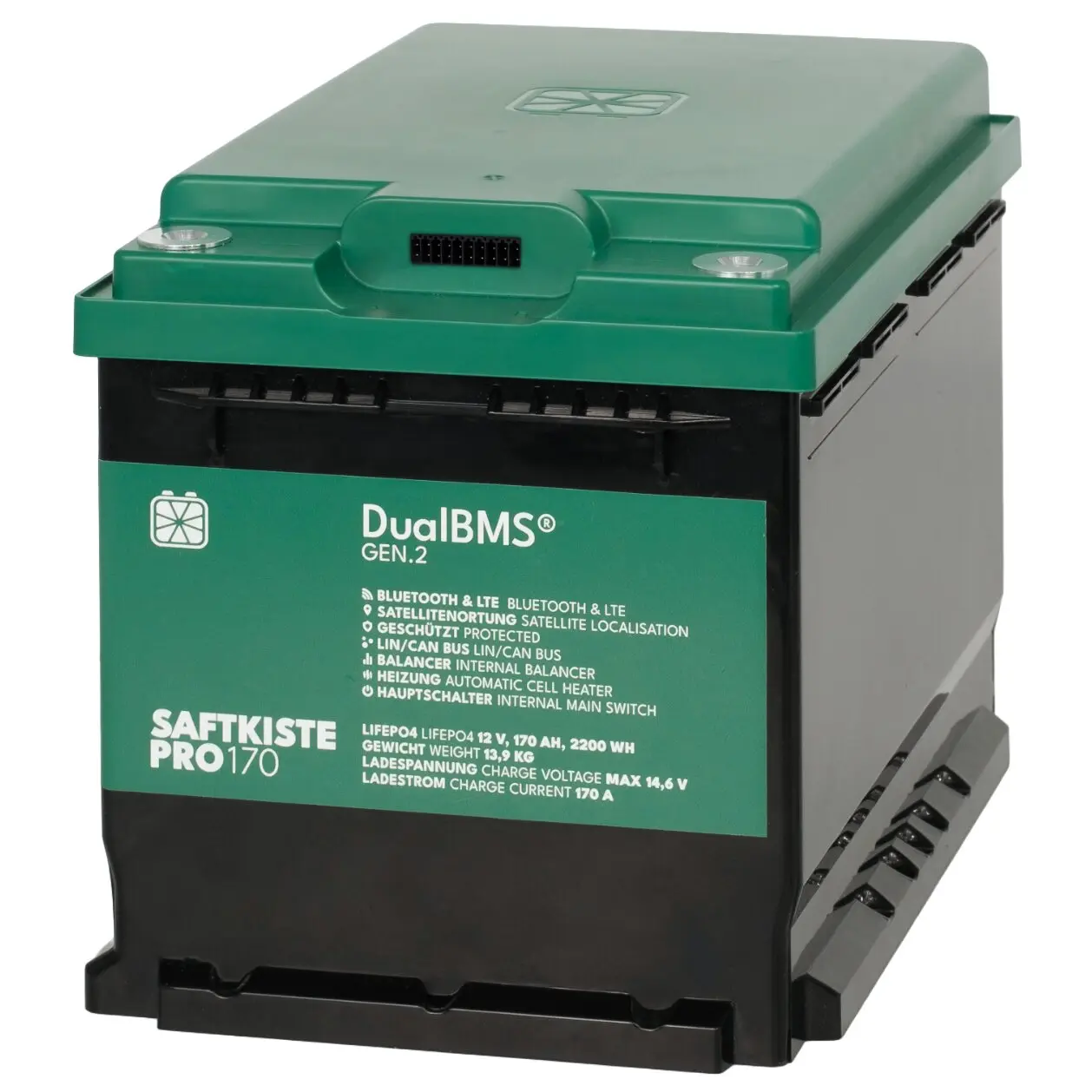 Lithium Batterie LiFePO₄ SaftkistePRO 170 Ah