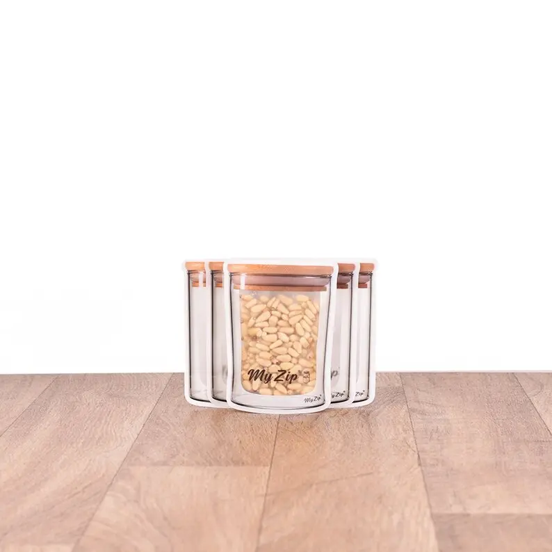 Aufbewahrungsbeutel Standard, 5-tlg. Set, Gr. XS – 90 ml