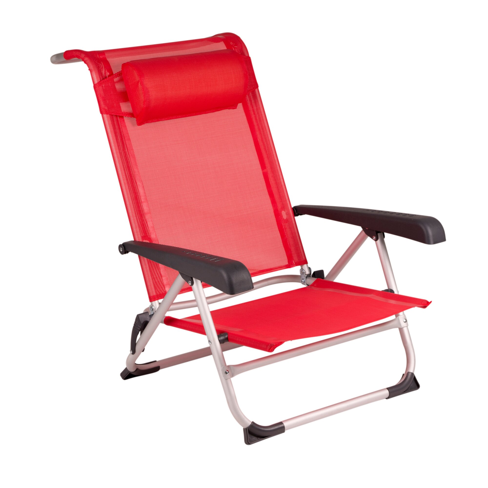 Beach Chair Saint-Tropez, coral red