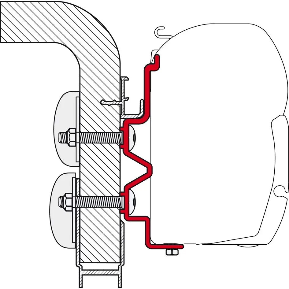 Markisenadapter Hymer Camp 300