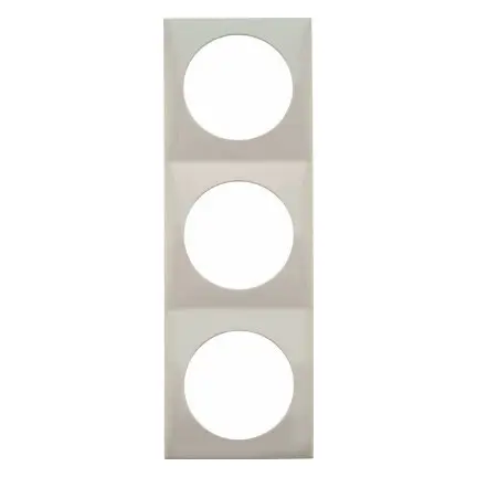 Rahmen weiß, 3-fach