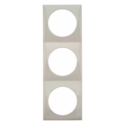 Frame white, 3-fold, self-service