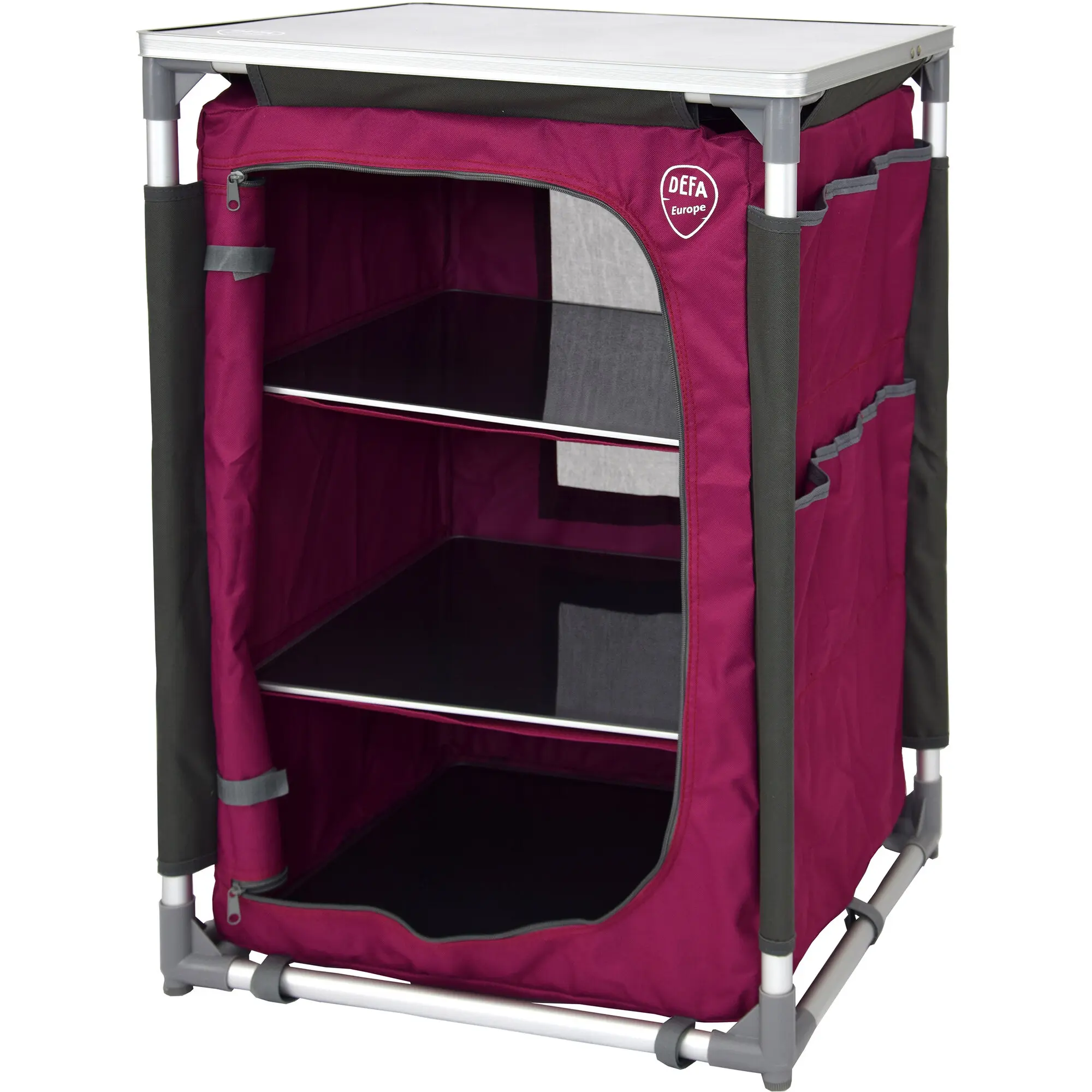 Campingschrank DEFA Color Line, pink, Color Line Single