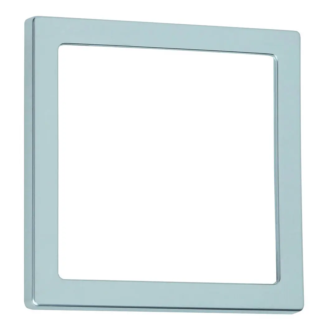 Abdeckrahmen chrom matt, 1-fach