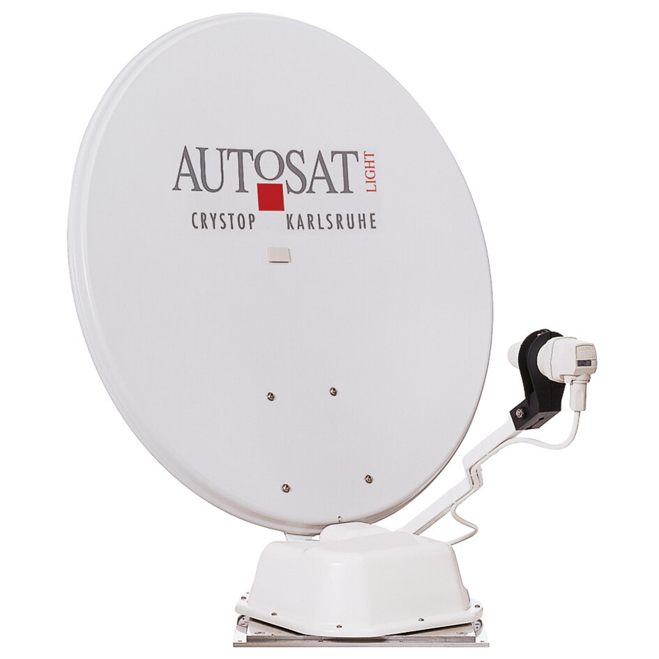 Satellite System AutoSat Light S Digital Single, white