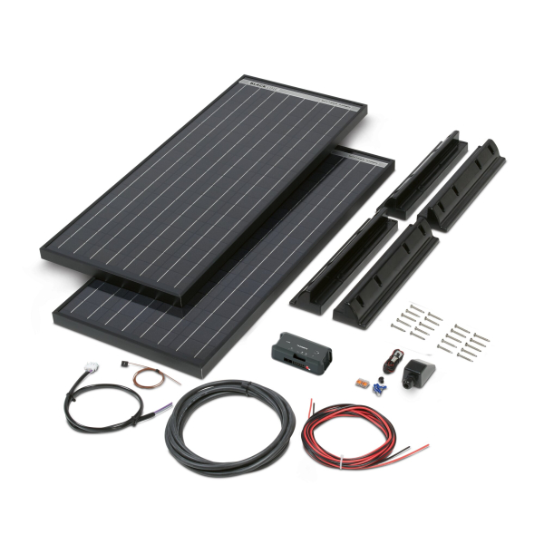 BÜTTNER Dometic Solar-Komplettanlage MT 220-2 MC Black Line