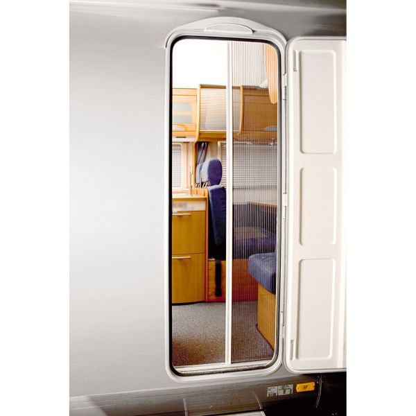 Remis pleated insect screen door REMIcare II + for motorhome, 650 x 1850 x 92 mm