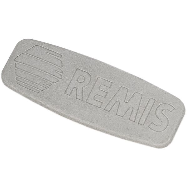 Remis Abdeckkappe mit -Logo, hellgrau, für Remifront IV