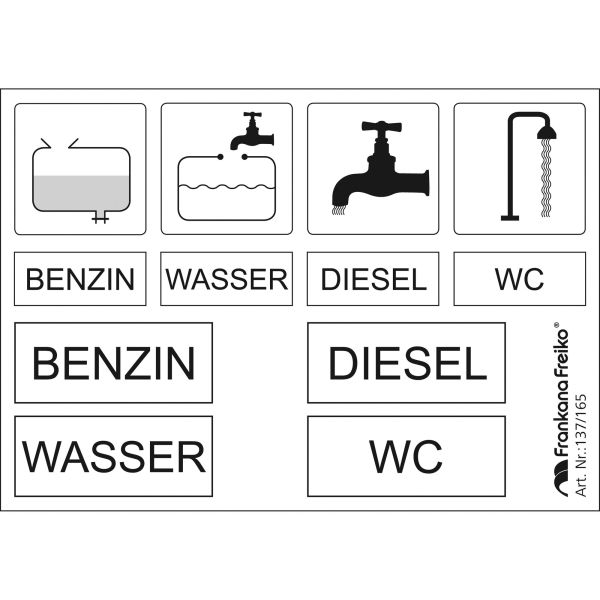 Hinweisschilderset