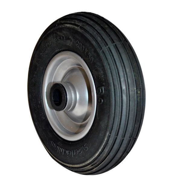 Winterhoff Rolko spare wheel with pneumatic tires mounted 200 x 50 mm