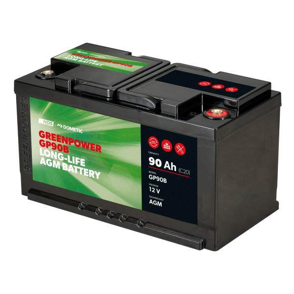 BÜTTNER Dometic AGM Batterie GREENPOWER