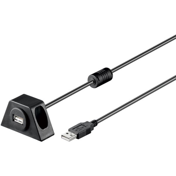 Fusion (Garmin) Fusion USB extension 2 m with built-in socket
