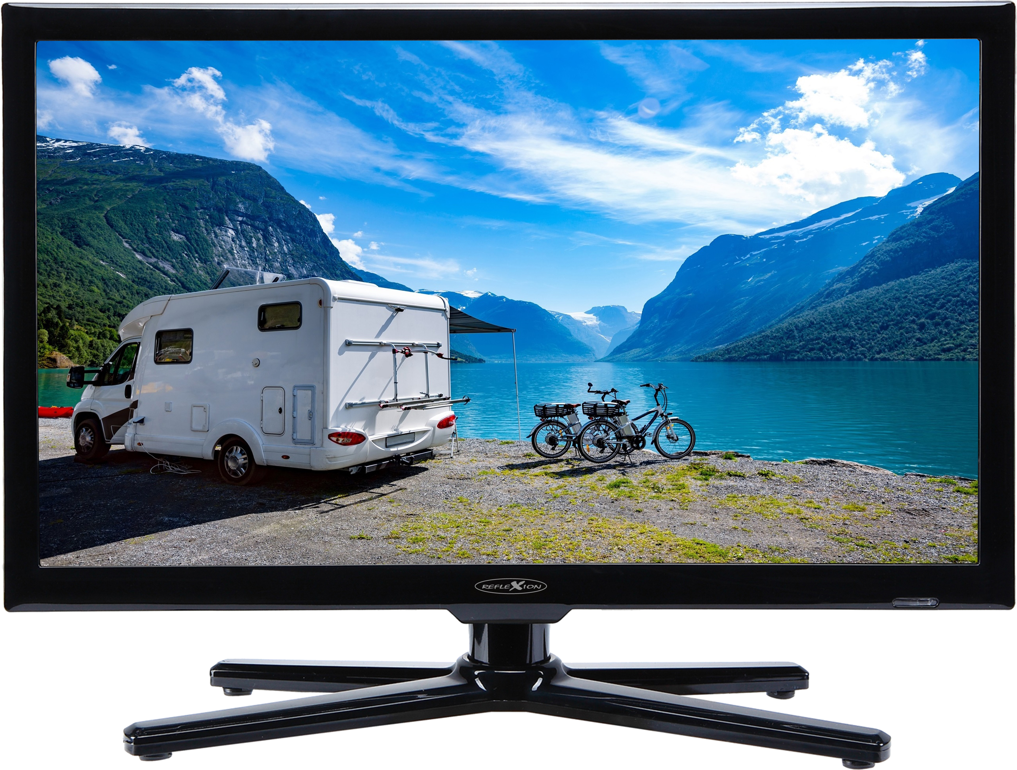 12 Volt Camping Fernseher – 4 in 1 ✓