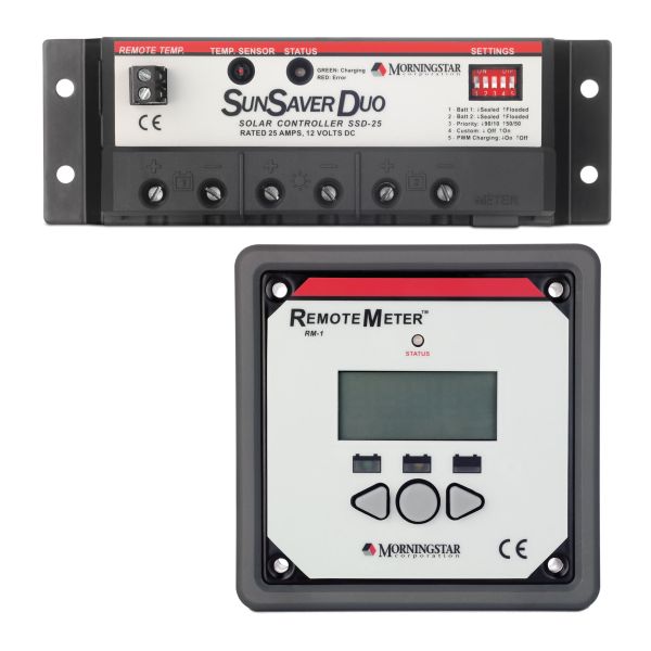 Solara SunSaverDuo SSD-25RM Solar Controller Morning Star