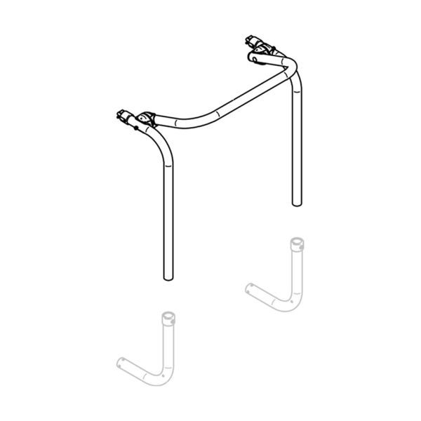 Thule Tragrahmenbügel & oberer Tragarm Sport G2 SV