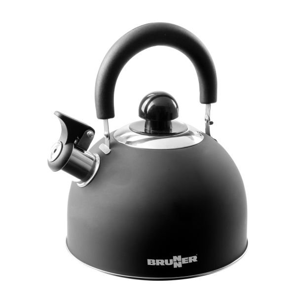 Brunner flute kettle Dayo Black NG 1.8 liters