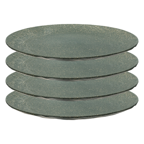 Koziol Organic Teller-Set 4-tlg. - Grau