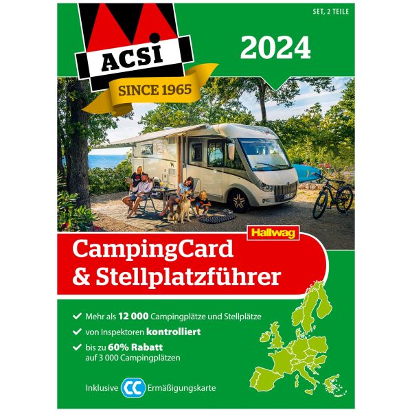 ACSI Camping Card & Campsite Guide 2018