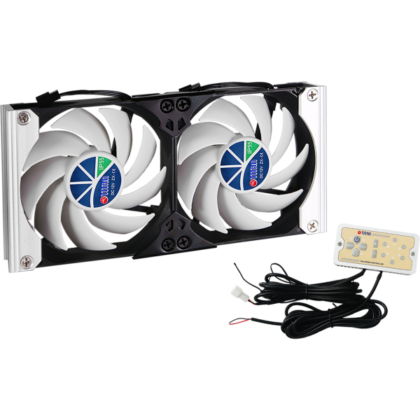 Titan Kühlschrank-Doppellüfter SC20V2+, ø 120 mm