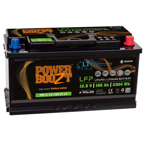 PowerBoozt Lithium-Kaltwetterbatterie