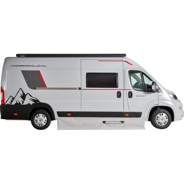 Hindermann Spezial-Windblende, Länge 2,6 m für Kastenwagen Fiat Ducato ab Bj. 07/2006