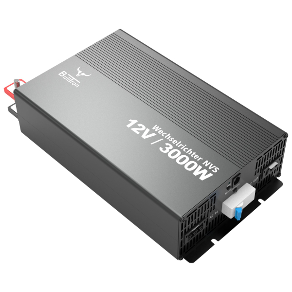 Wechselrichter mit Netzvorrangschaltung und FI-Schutzschalter 3000 W