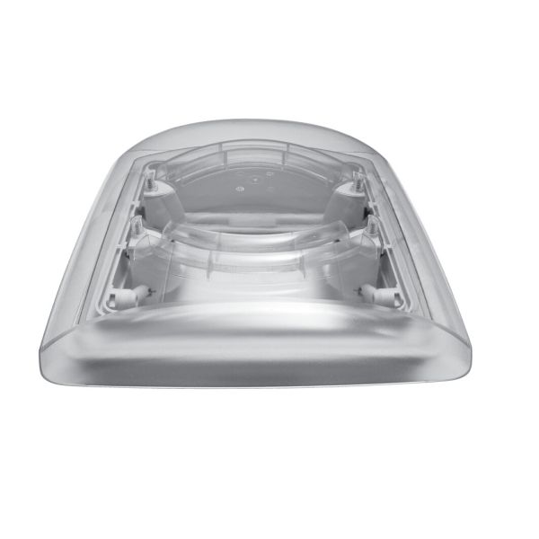 MPK Ersatzhaube VisionVent S pro / eco Rauchglas, mit Griffen und Verriegelung grau