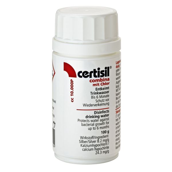 Certisil Trinkwasserhygiene combina mit Chlor CC 10.000 p