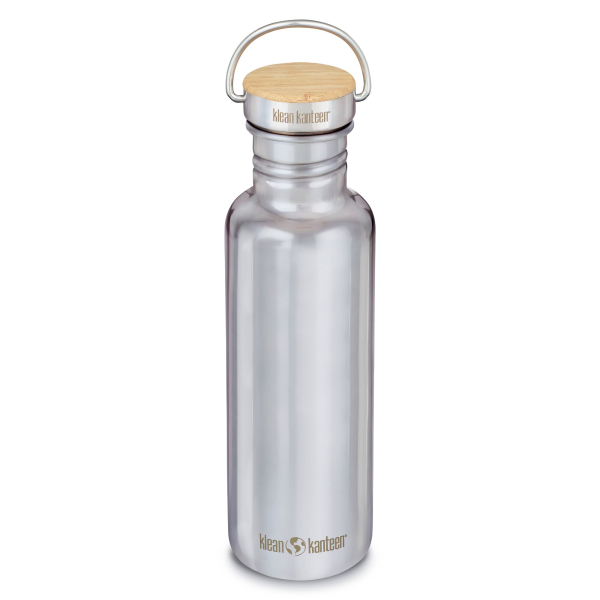 Klean kanteen Trinkflasche mit Bambusdeckel