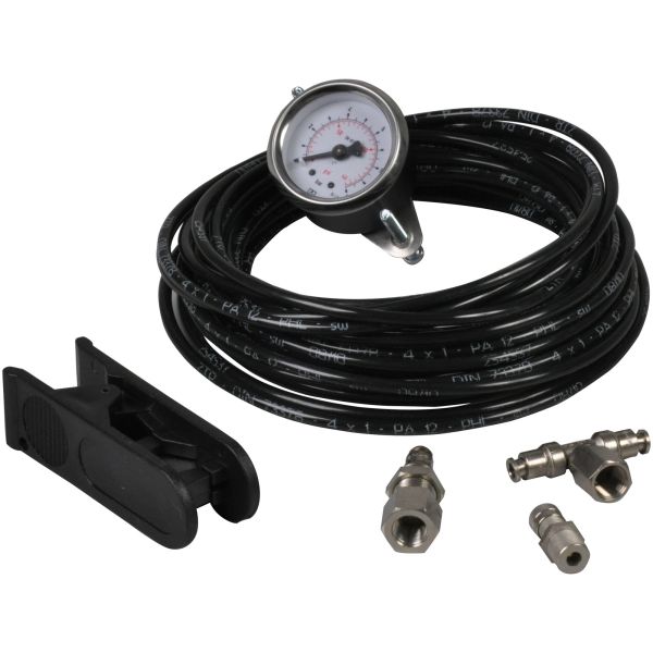Linnepe Umrüstsatz-Zweikreissystem für Linnepe-Airlift, mit schwarzen Schläuchen (4 mm)