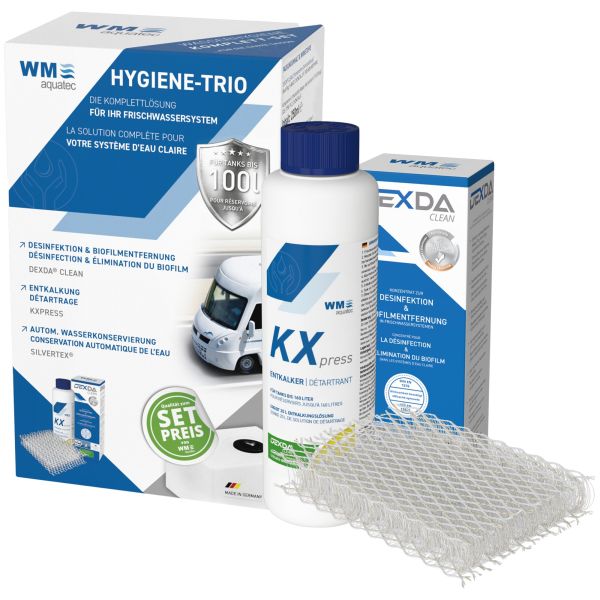 WM Aquatec Hygiene-Trio für Tanks bis 100 Liter