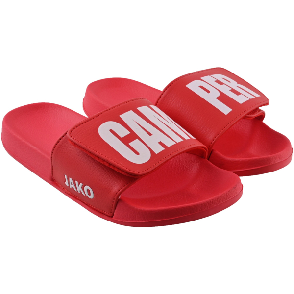 Badeschuh Jakolette Camper rot, Größe 38