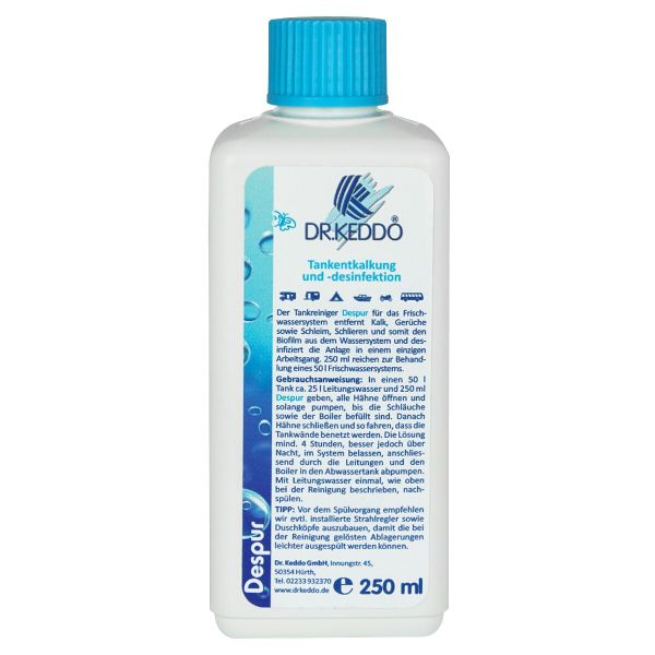 Dr.Keddo Despur Tankentkalkung und -desinfektion 250 ml
