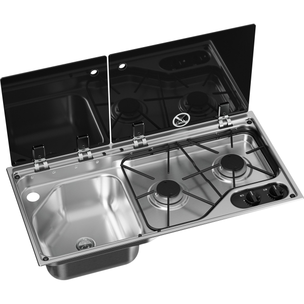 Dometic Kocher-Spülenkombination CVC 1700G – Spüle linksseitig