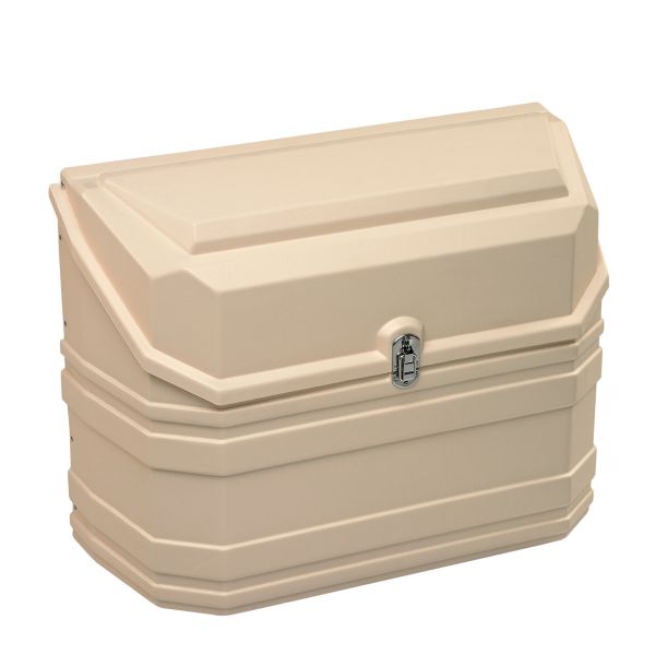 Sportscraft Gaskasten aus Kunststoff für 2 x 11 kg beige