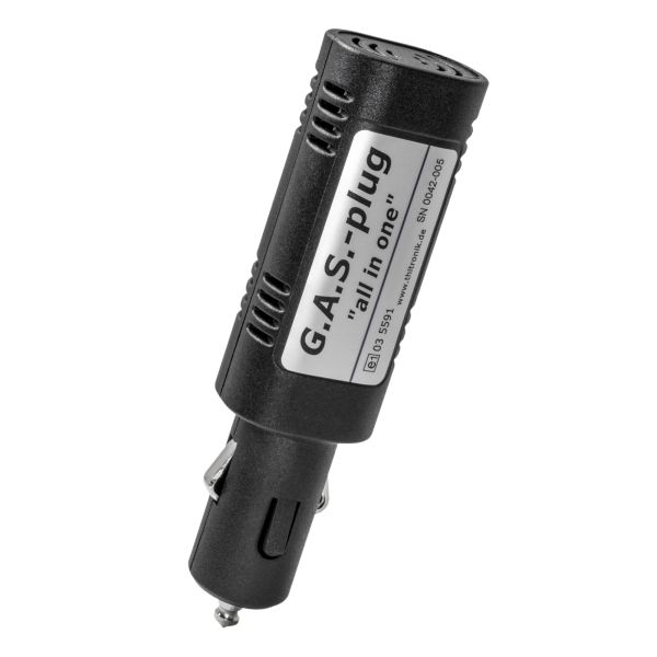 Thitronik Gaswarnsystem G.A.S.-plug „all in one" für Zigarettenanzünder