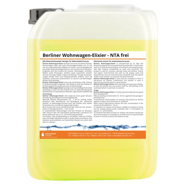 Stockmeier Chemie Berliner Wohnwagen-Elixier 10 Liter Kanister