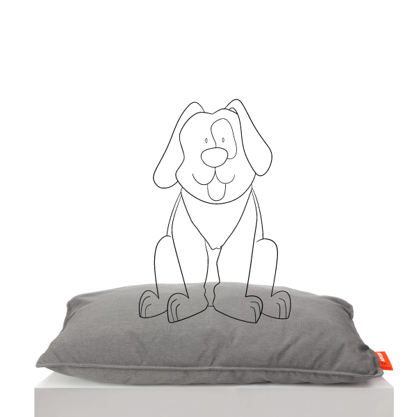 Stoov Wärmekissen Woov 60x90, große Batterie, grau, draußen