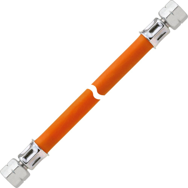 Mitteldruck-Schlauchleitung 10 bar, G 3/8 LH-ÜM x G 3/8 LH-ÜM