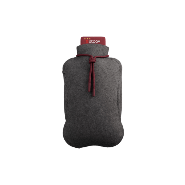 Wärmflasche Homey XL – 27 x 40 CM, anthrazit