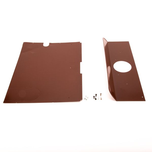 Truma rear panel with heat conducting plate left for S 2200