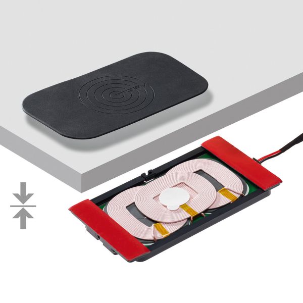 FAWO Wireless Charger Nachrüst-Kit 3 Spulen mit Pad + LWL