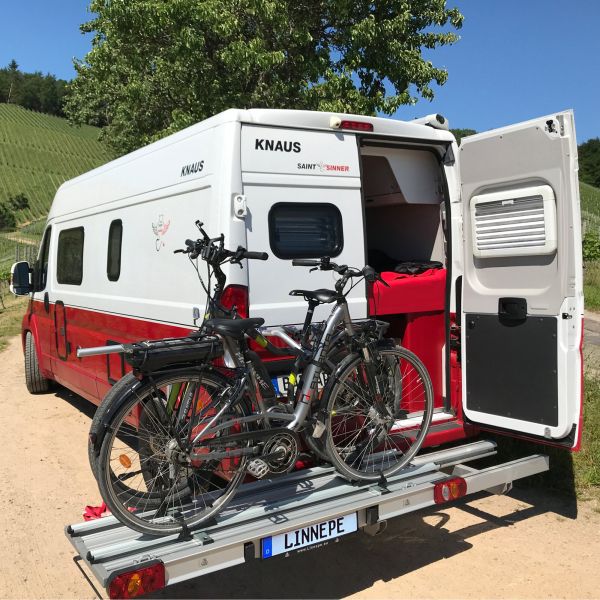 Linnepe Fahrradhalter Basic - Erweiterung für Lastenträger SlidePort
