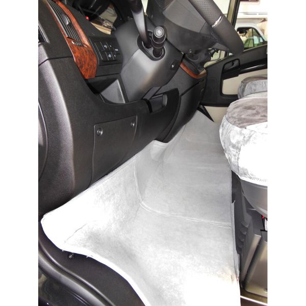 Hindermann footwell insulation in tub form Ford Transit from 05/2014 light gray