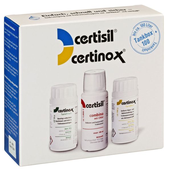 Certisil Komplettpaket Reinigung und Desinfektion certibox 100 Set