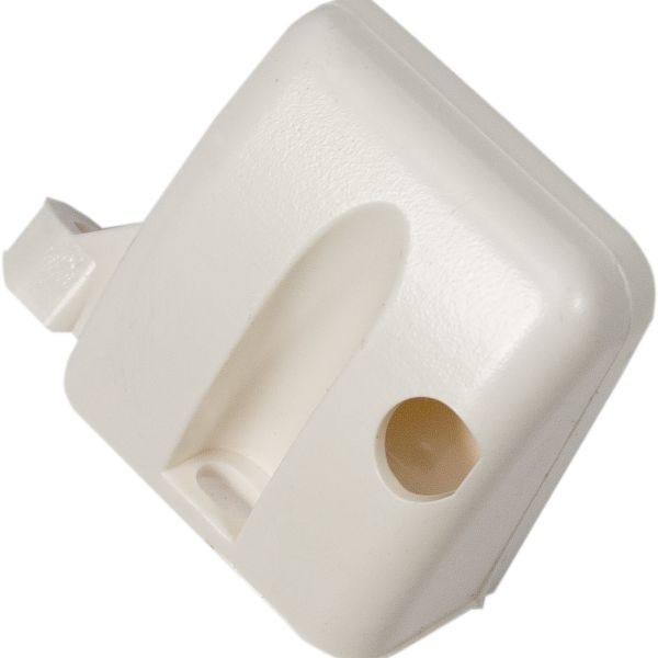 Remis Stützfuß mit Zusatzbefestigung, rechts, für Rollo Remiflair, creme