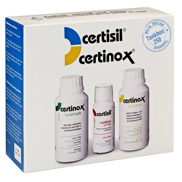 Certisil Komplettpaket Reinigung und Desinfektion certibox 250 Set