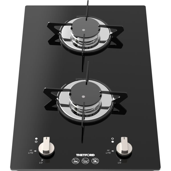 Thetford TopLine 922 gas hob 2-burner